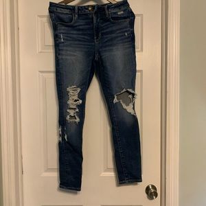 American eagle ripped jeans